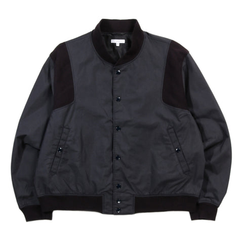 ENGINEERED GARMENTS REFEREE JACKET DK NAVY LT. WEIGHT NYCO TWILL