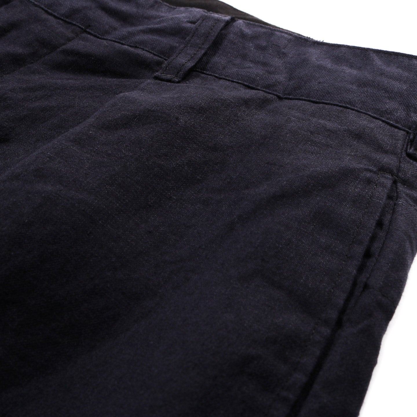 ENGINEERED GARMENTS CARLYLE PANT NAVY LINEN TWILL