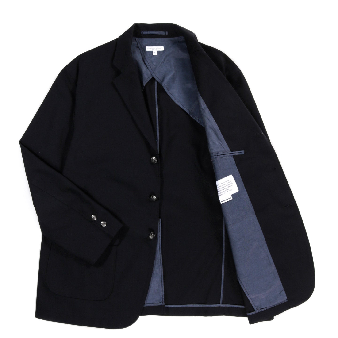 ENGINEERED GARMENTS IVY BLAZER DK NAVY PC HOPSACK