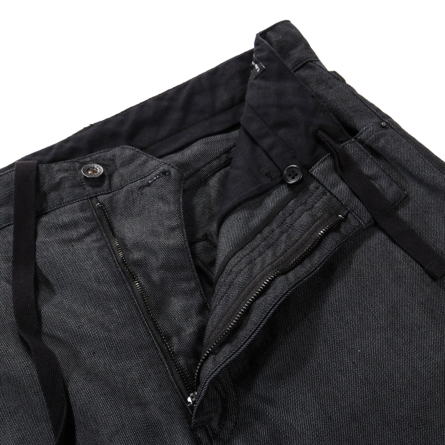ENGINEERED GARMENTS RF JEANS CHARCOAL COTTON HEAVY TWILL