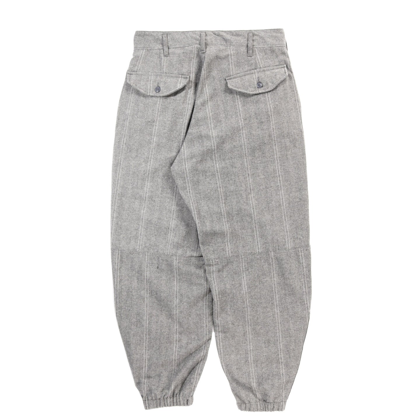 ENGINEERED GARMENTS IAC PANT LT. GREY WOOL STRIPED HB