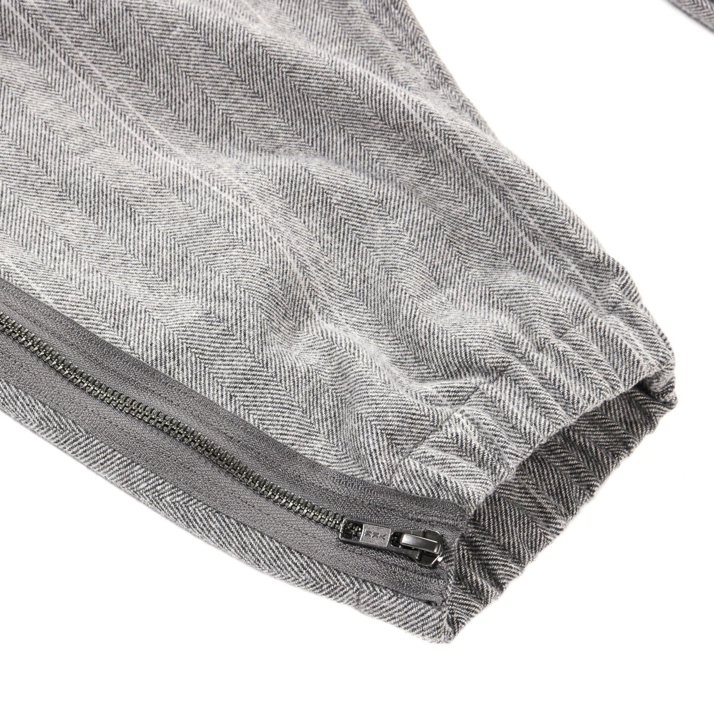 ENGINEERED GARMENTS IAC PANT LT. GREY WOOL STRIPED HB