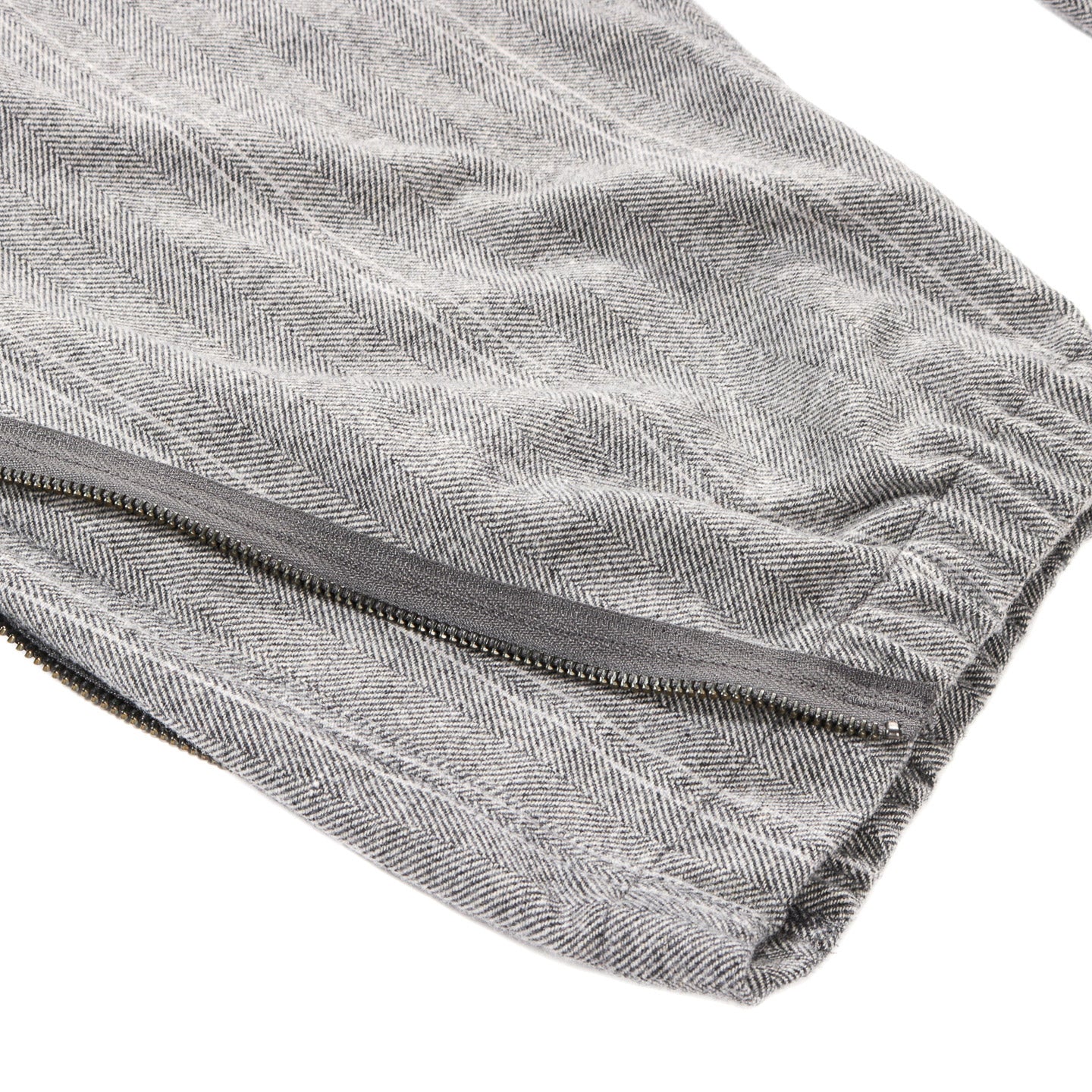 ENGINEERED GARMENTS IAC PANT LT. GREY WOOL STRIPED HB