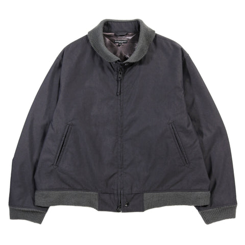 ENGINEERED GARMENTS LL JACKET CHARCOAL CP WEATHER POPLIN