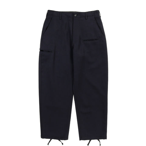 ENGINEERED GARMENTS NNP PANT DK NAVY HEAVY WOOL ELASTIQUE