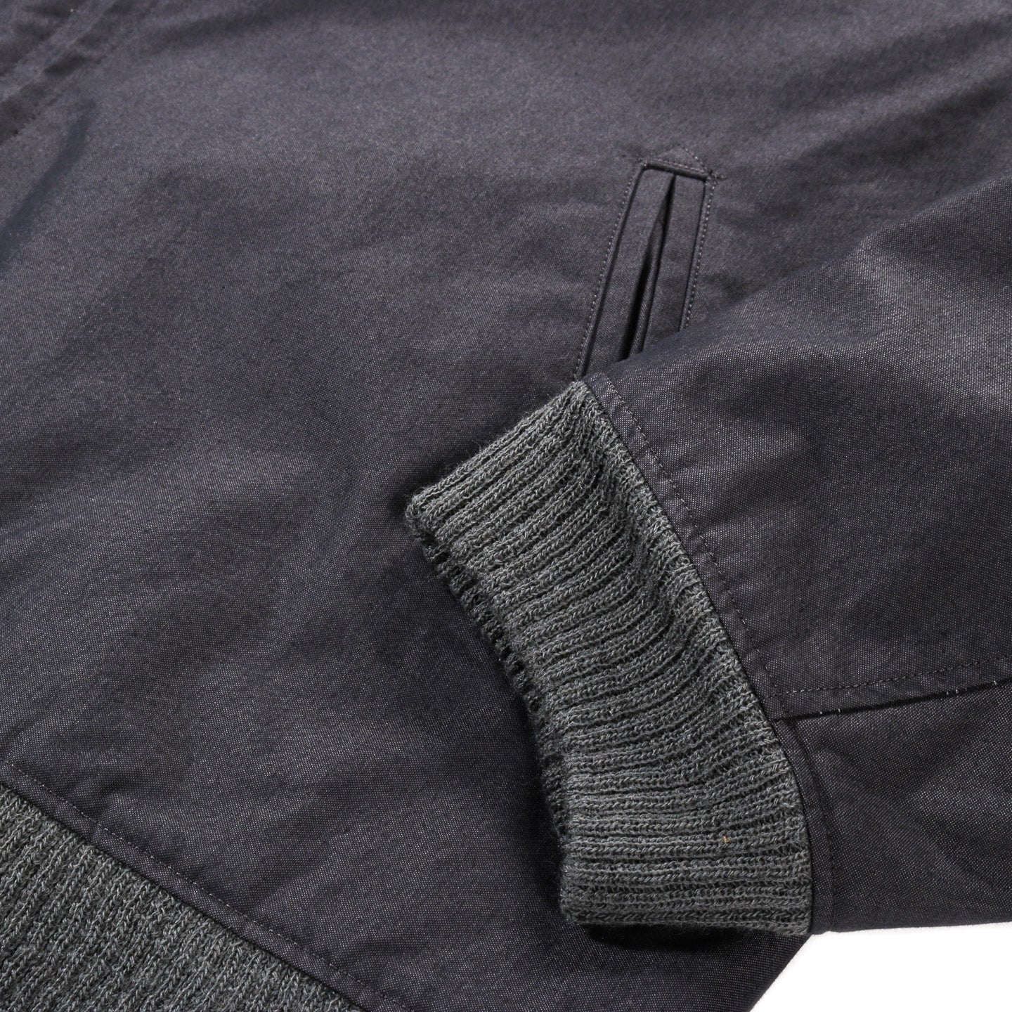 ENGINEERED GARMENTS LL JACKET CHARCOAL CP WEATHER POPLIN
