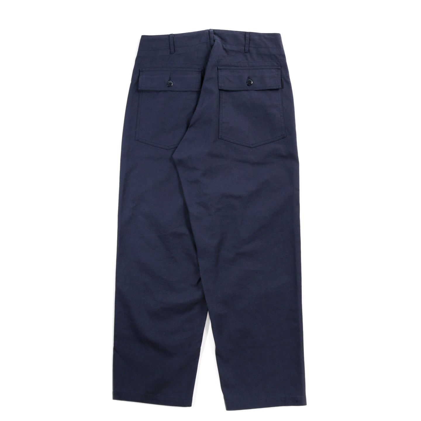 ENGINEERED GARMENTS FATIGUE PANT NAVY 10OZ. DUCK CANVAS