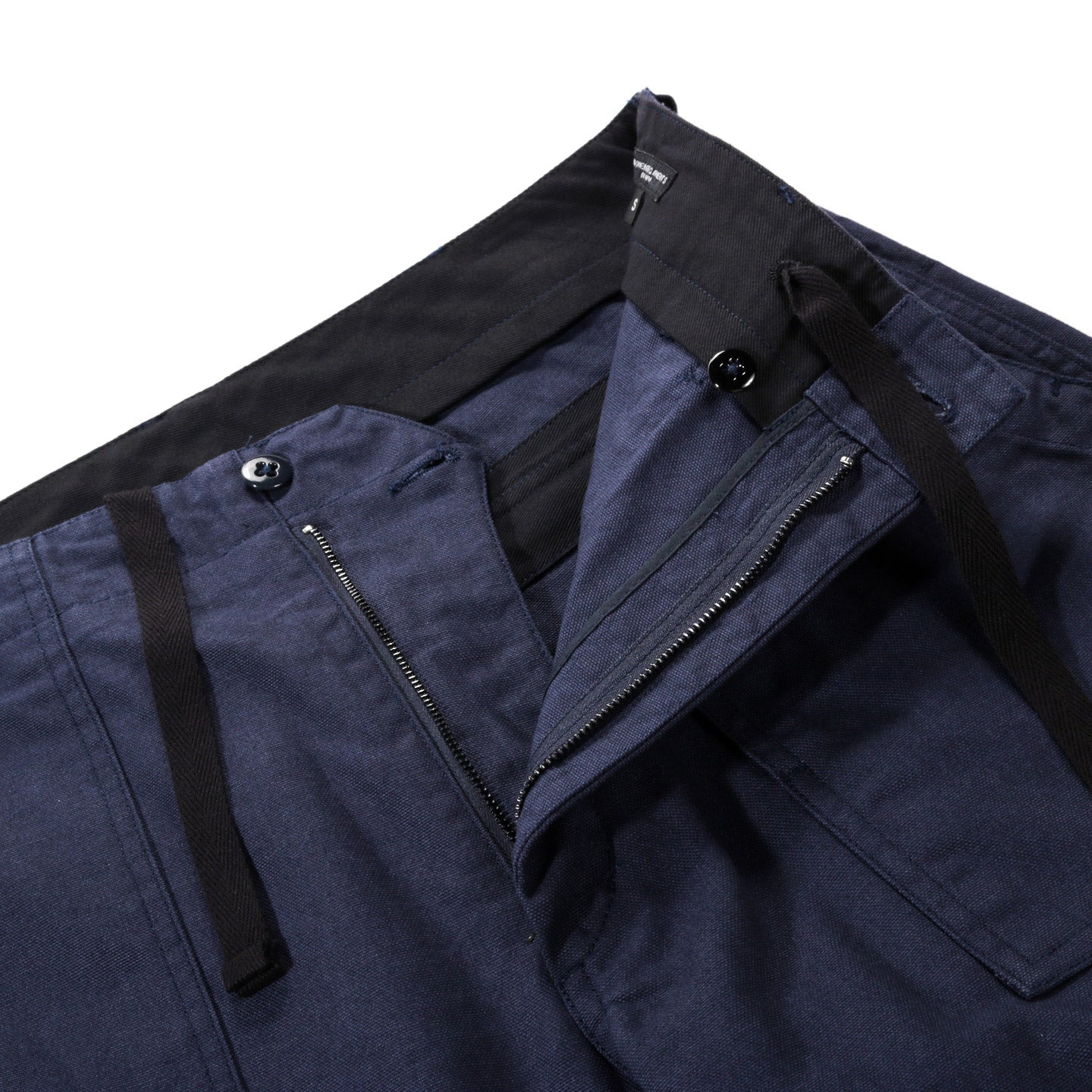 ENGINEERED GARMENTS FATIGUE PANT NAVY 10OZ. DUCK CANVAS