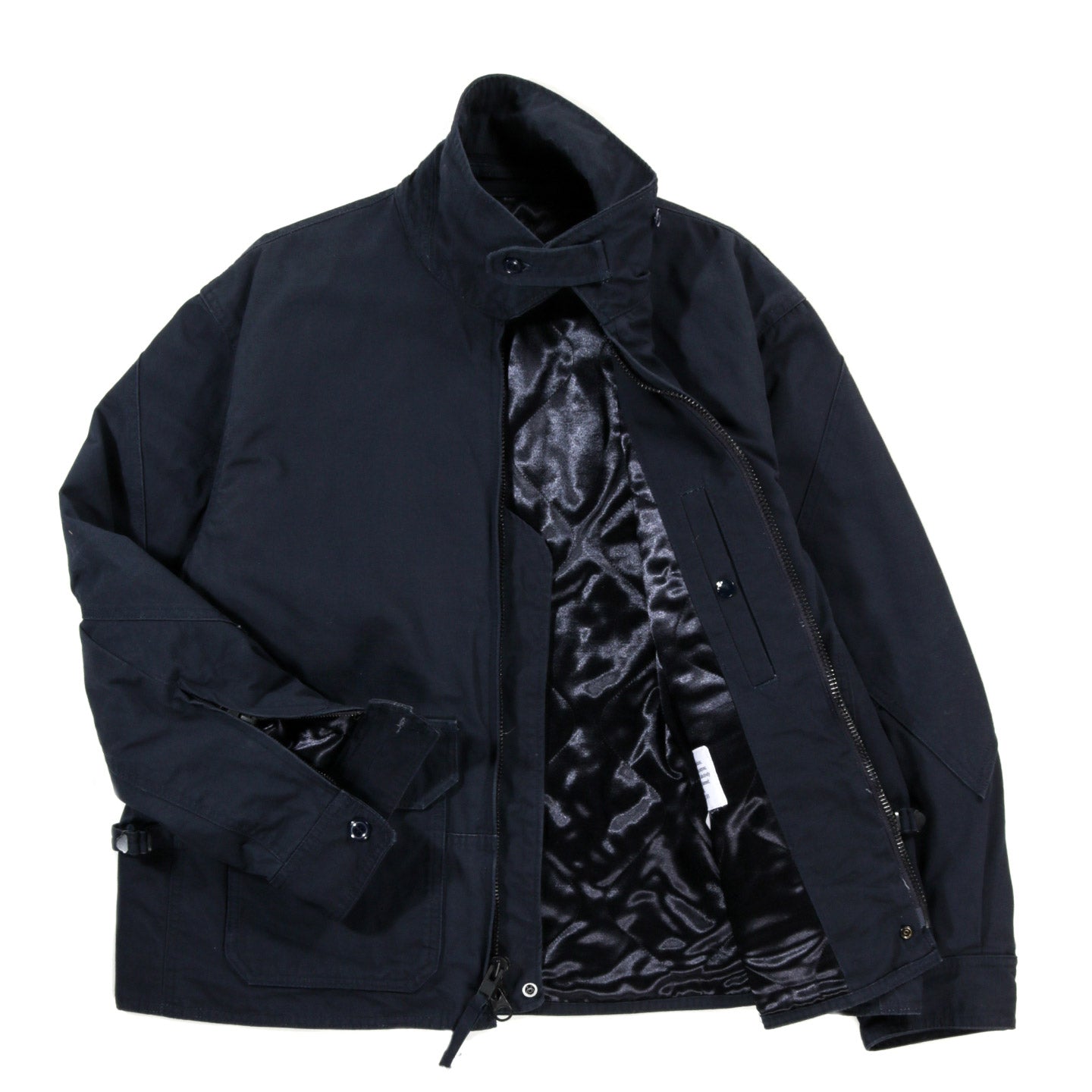 ENGINEERED GARMENTS G8 JACKET DARK NAVY HEAVYWEIGHT COTTON 