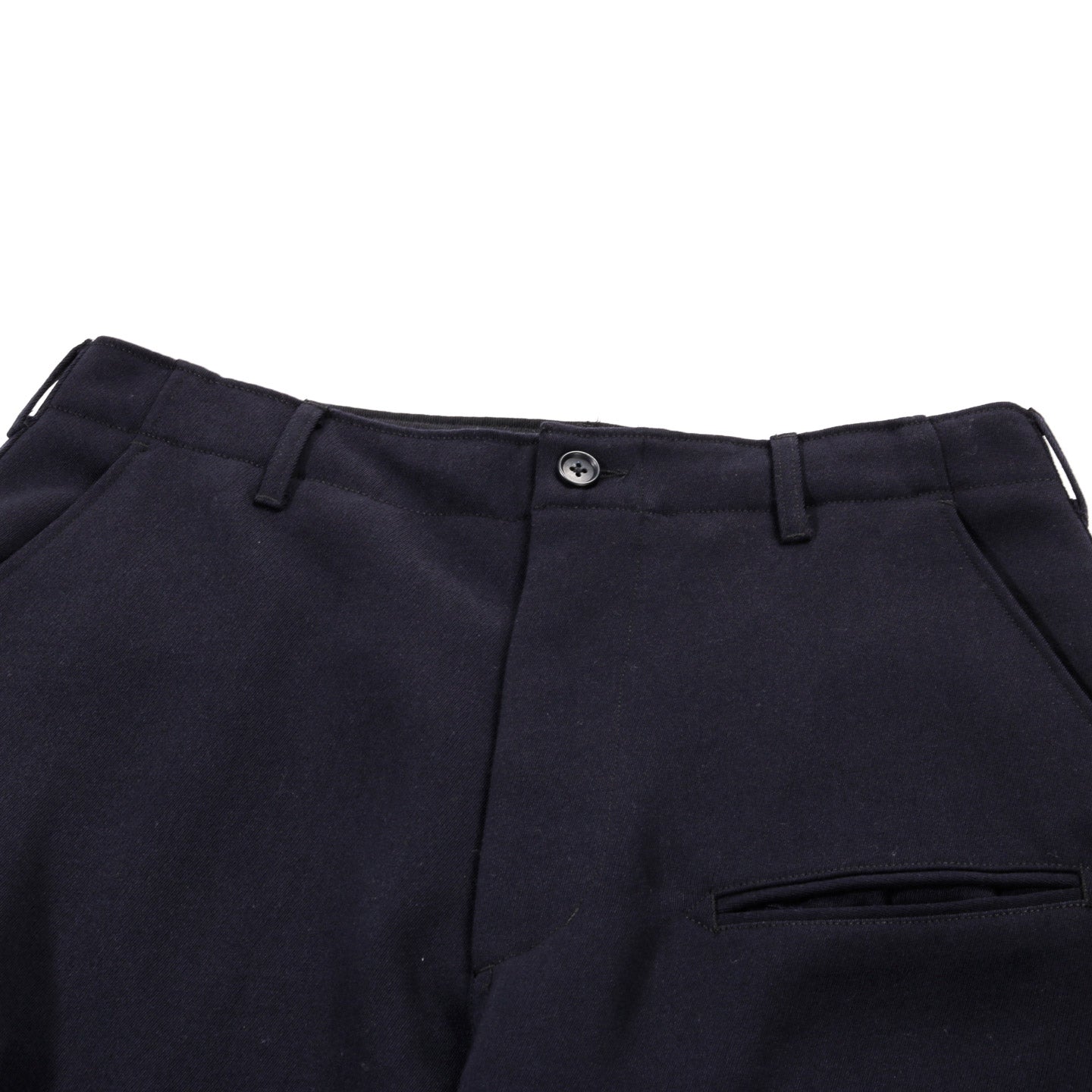 ENGINEERED GARMENTS NNP PANT DK NAVY HEAVY WOOL ELASTIQUE