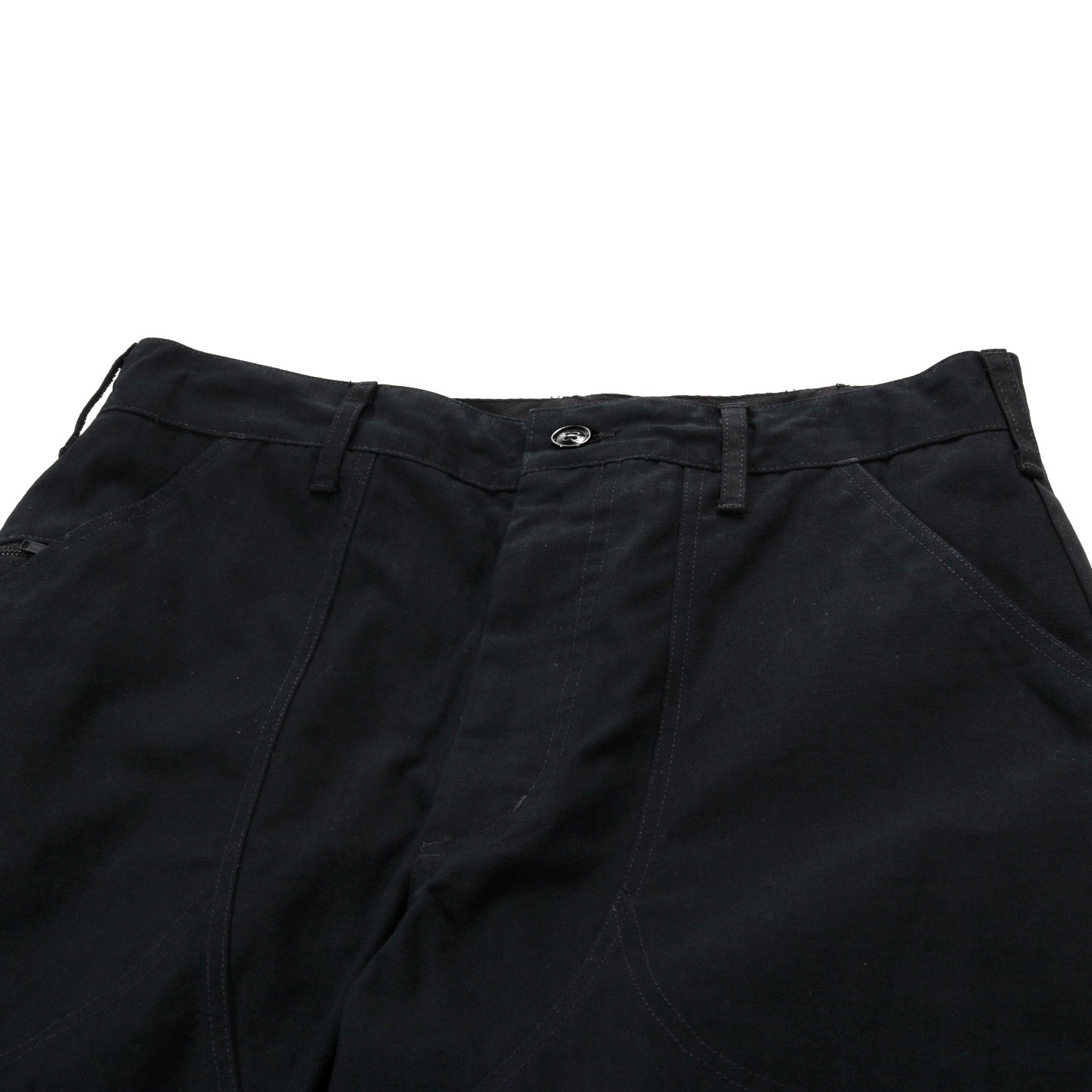 ENGINEERED GARMENTS CLIMBING PANT BLACK HEAVYWEIGHT COTTON RIPSTOP