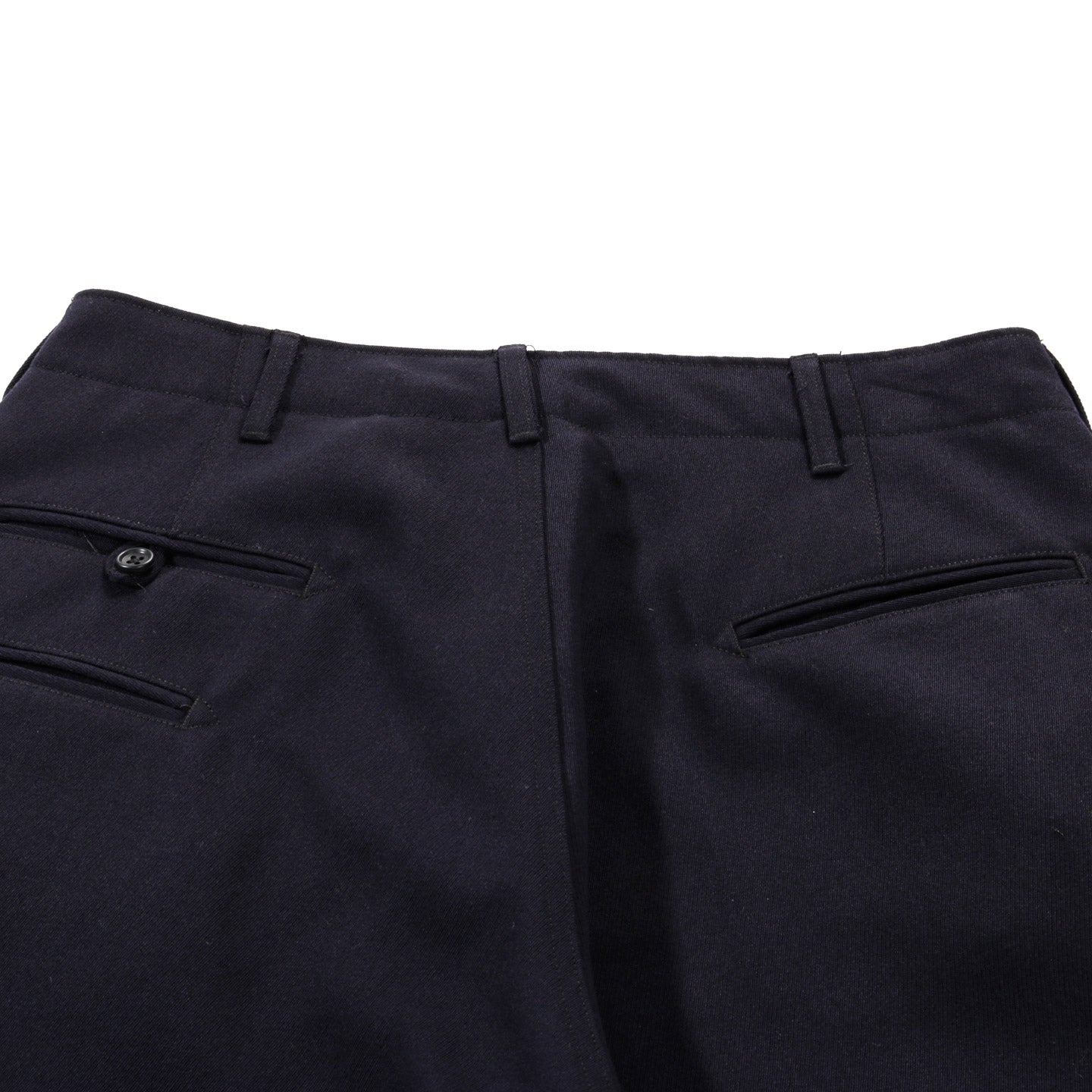 ENGINEERED GARMENTS NNP PANT DK NAVY HEAVY WOOL ELASTIQUE