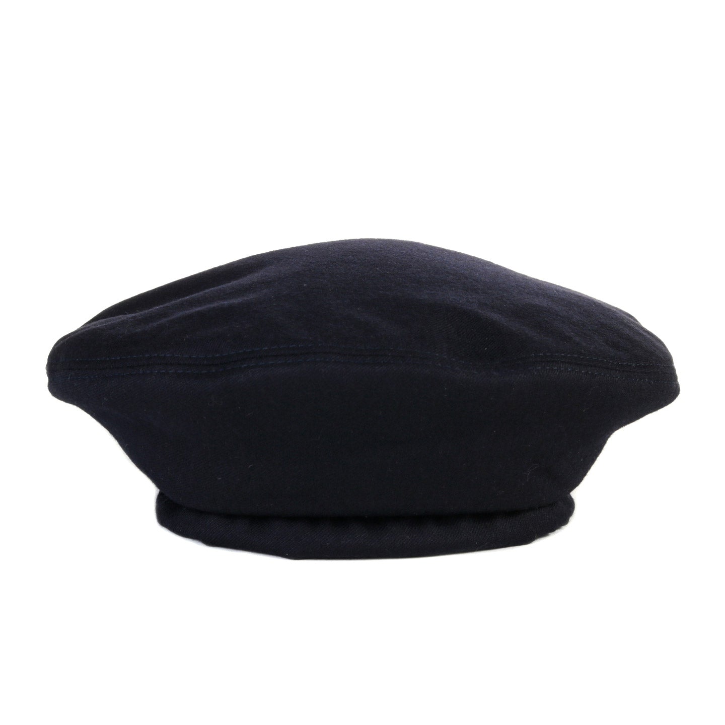 ENGINEERED GARMENTS BERET DK NAVY WORSTED WOOL