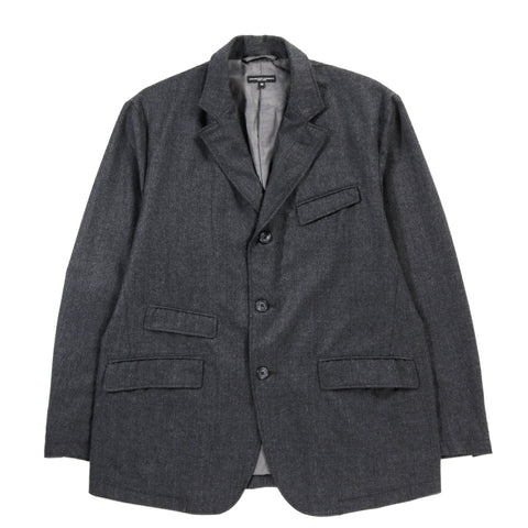 ENGINEERED GARMENTS ANDOVER JACKET CHARCOAL WORSTED WOOL