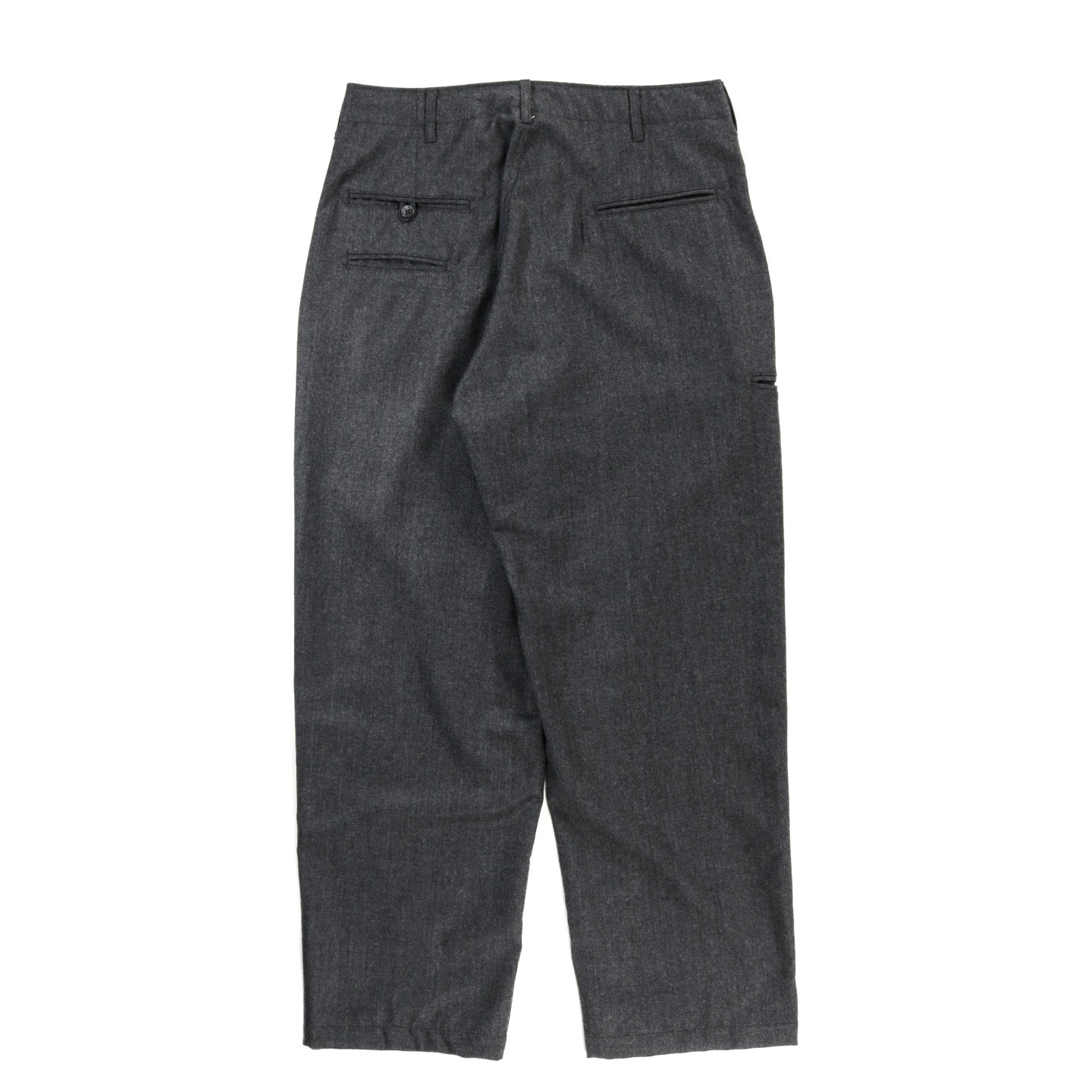 ENGINEERED GARMENTS NNP PANT CHARCOAL WORSTED WOOL