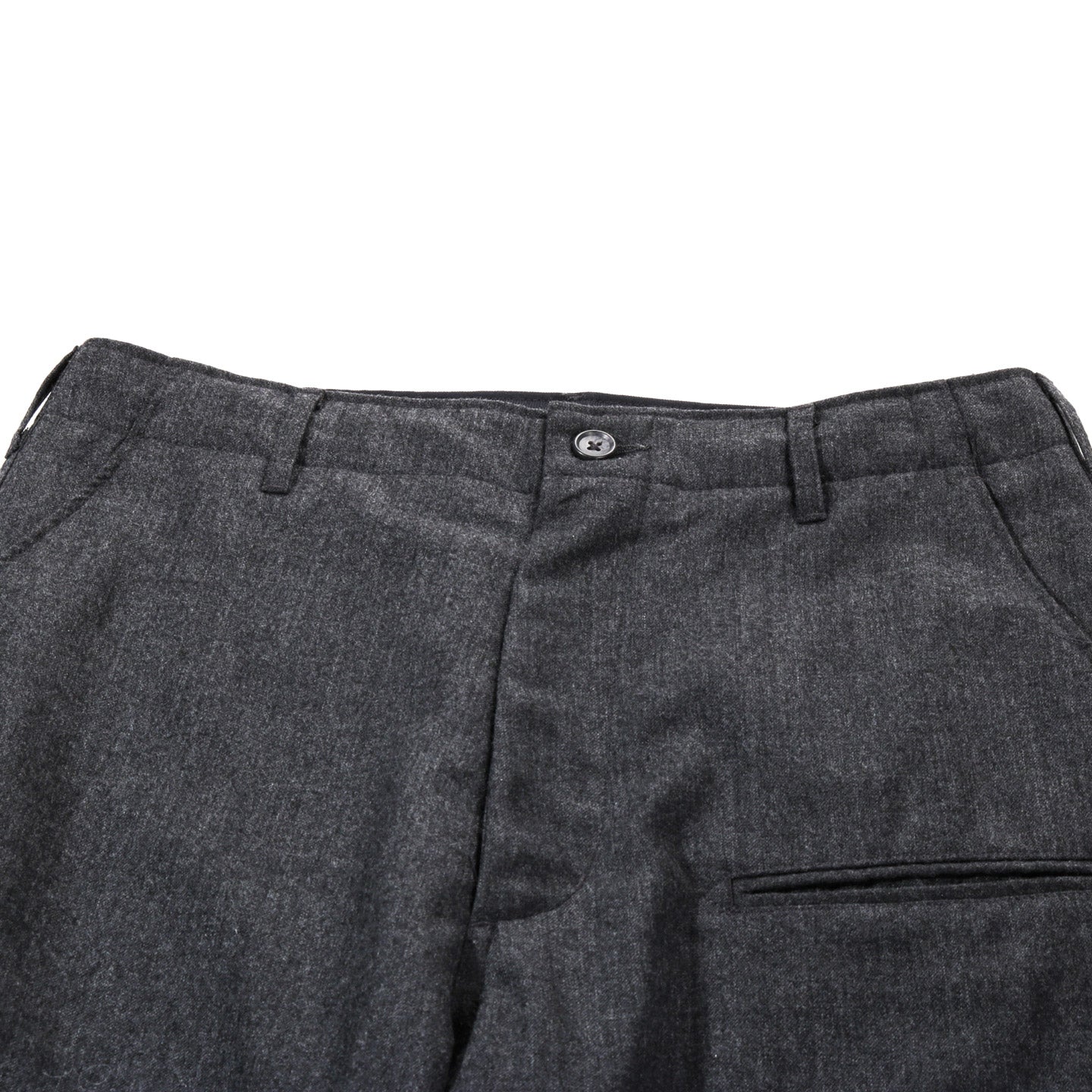 ENGINEERED GARMENTS NNP PANT CHARCOAL WORSTED WOOL