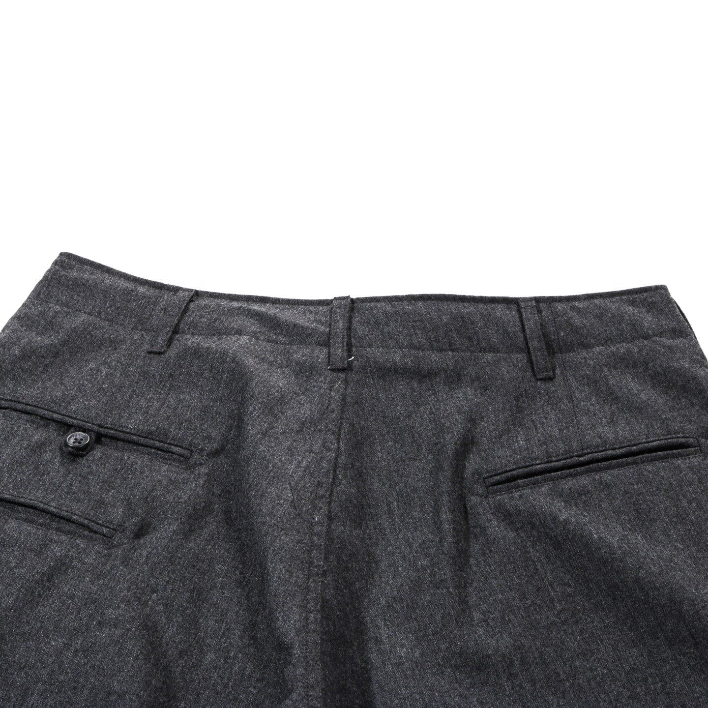 ENGINEERED GARMENTS NNP PANT CHARCOAL WORSTED WOOL