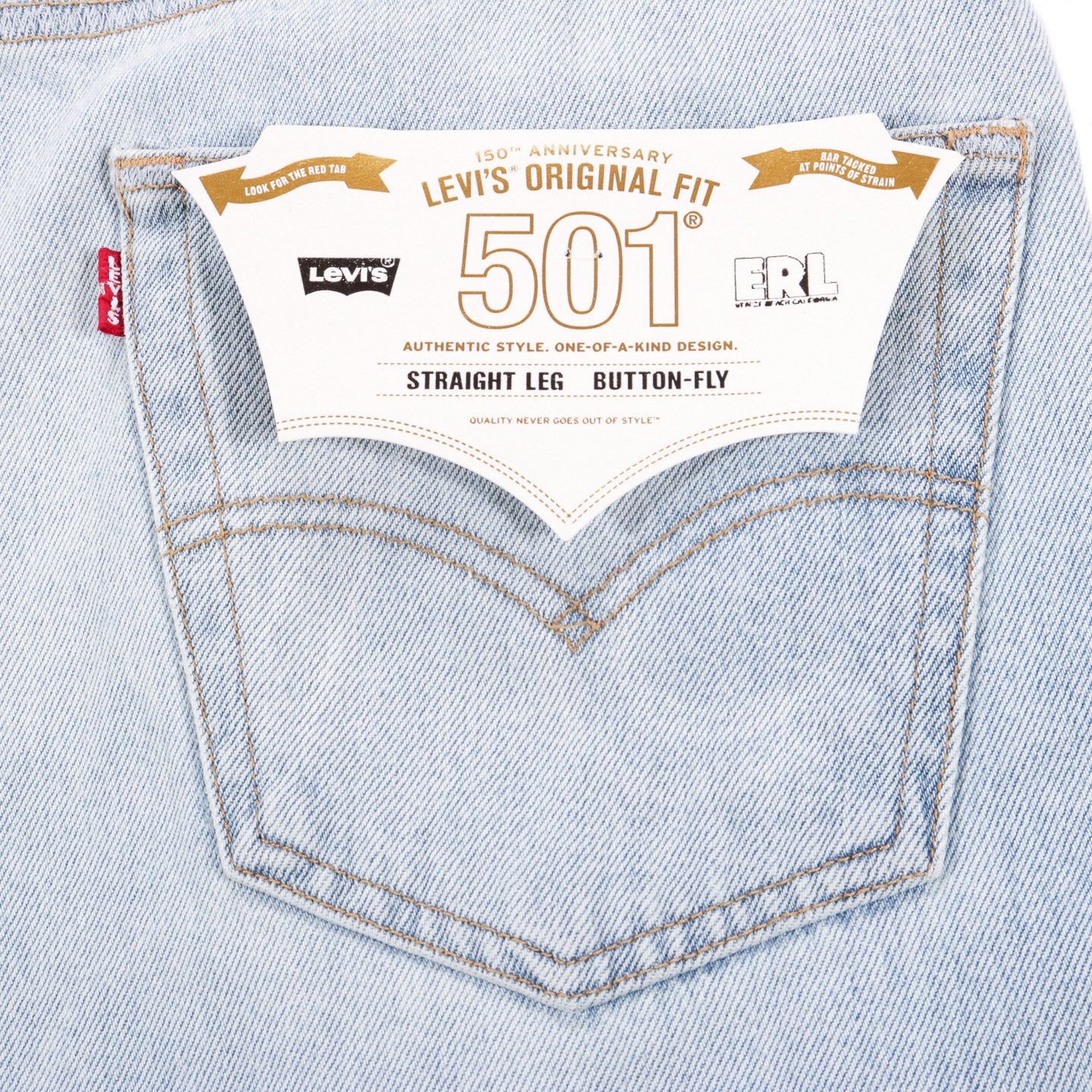 ERL LEVI'S 501 DENIM