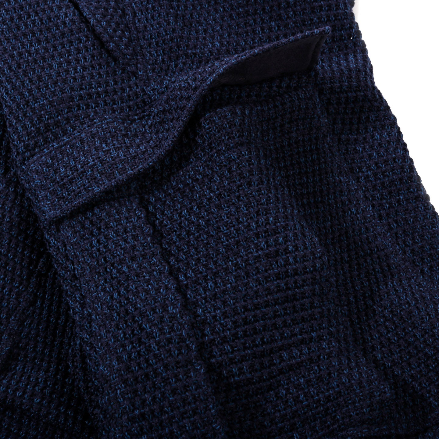 GIM CONTEXT CHUNKY KNITTED ARMY PANTS NAVY