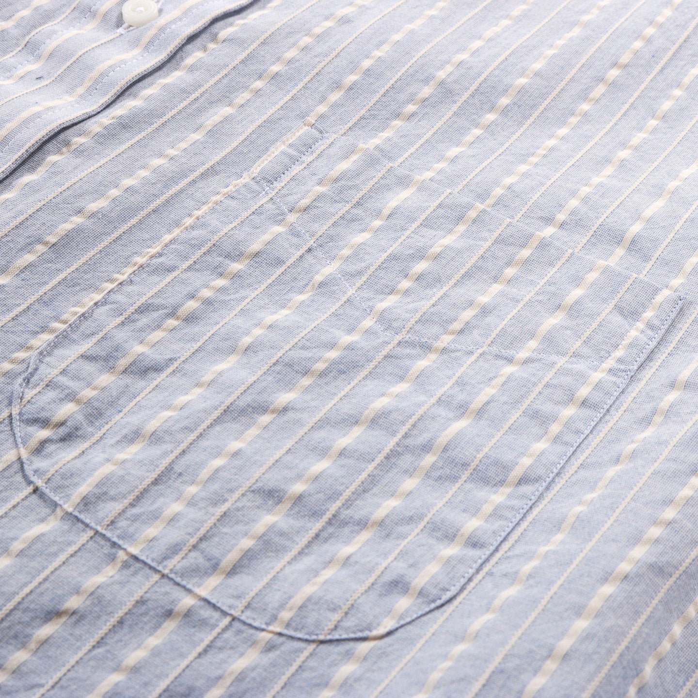 GITMAN VINTAGE BUTTON DOWN BLUE JAPANESE DOBBY STRIPE