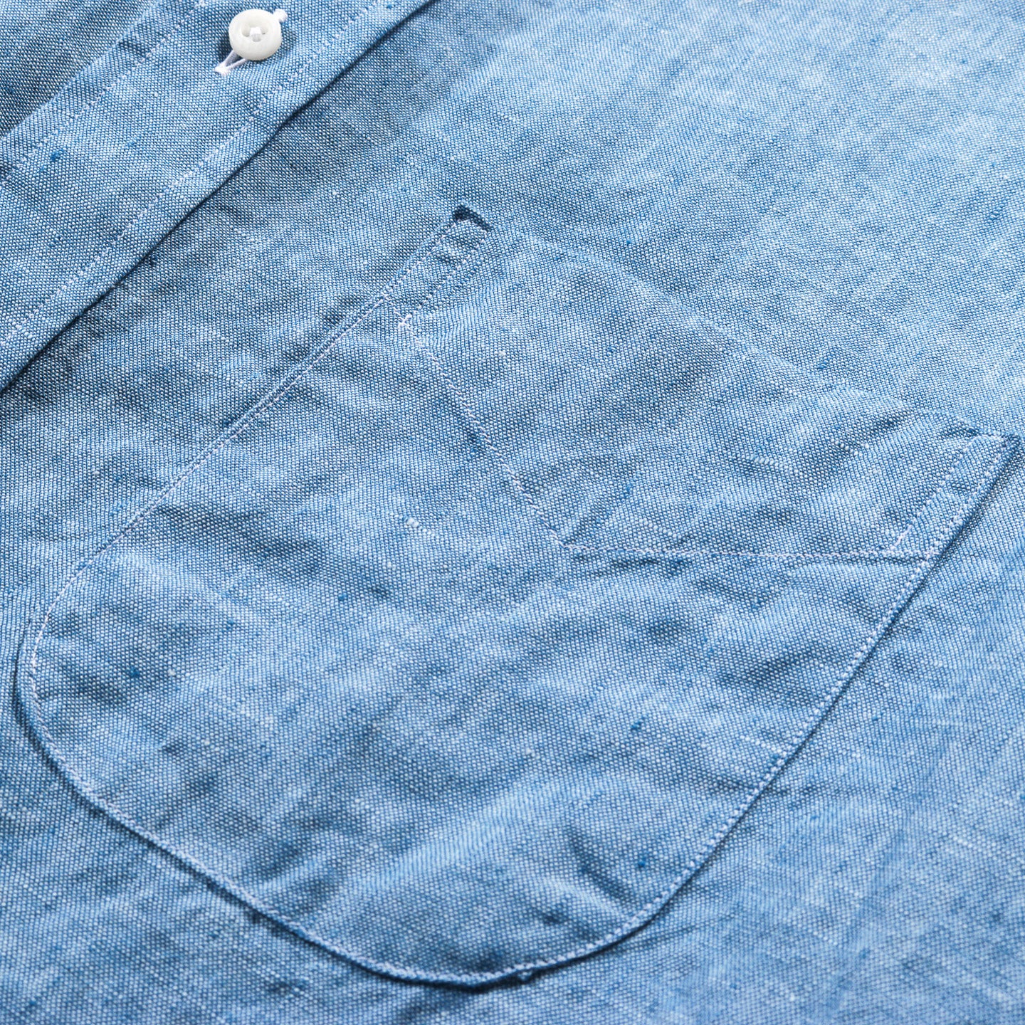 GITMAN VINTAGE BUTTON DOWN CHAMBRAY LINEN