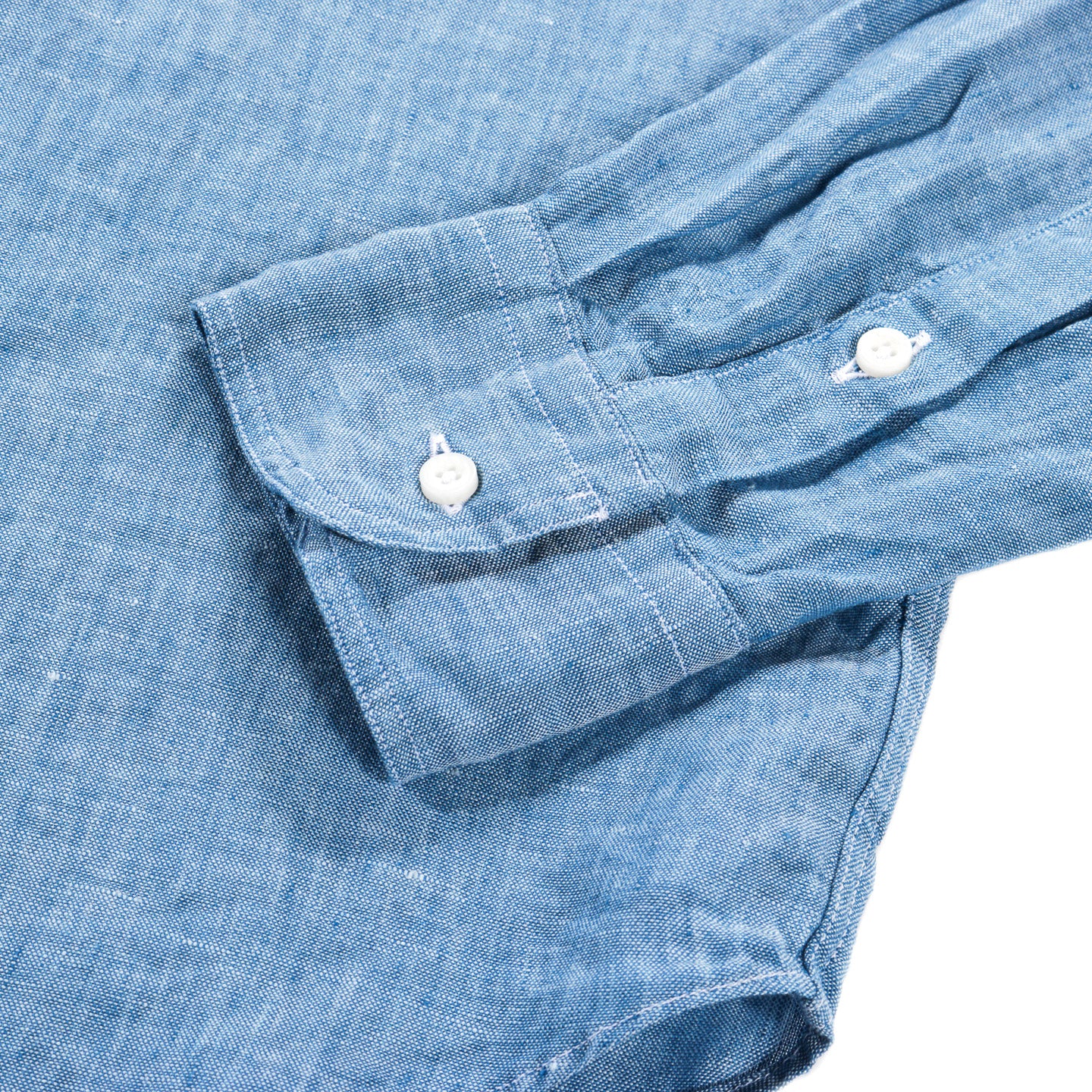 GITMAN VINTAGE BUTTON DOWN CHAMBRAY LINEN