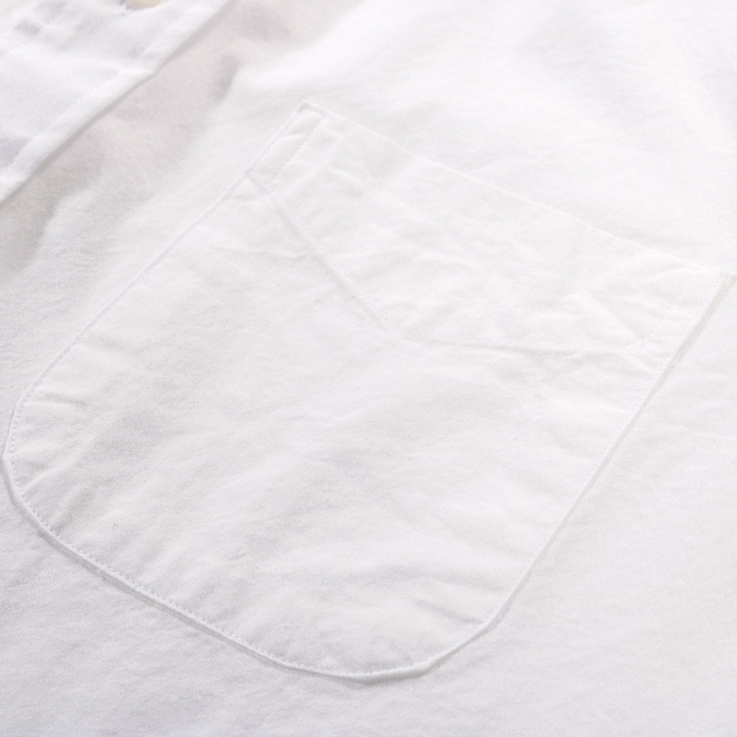 GITMAN VINTAGE BUTTON DOWN WHITE POPLIN