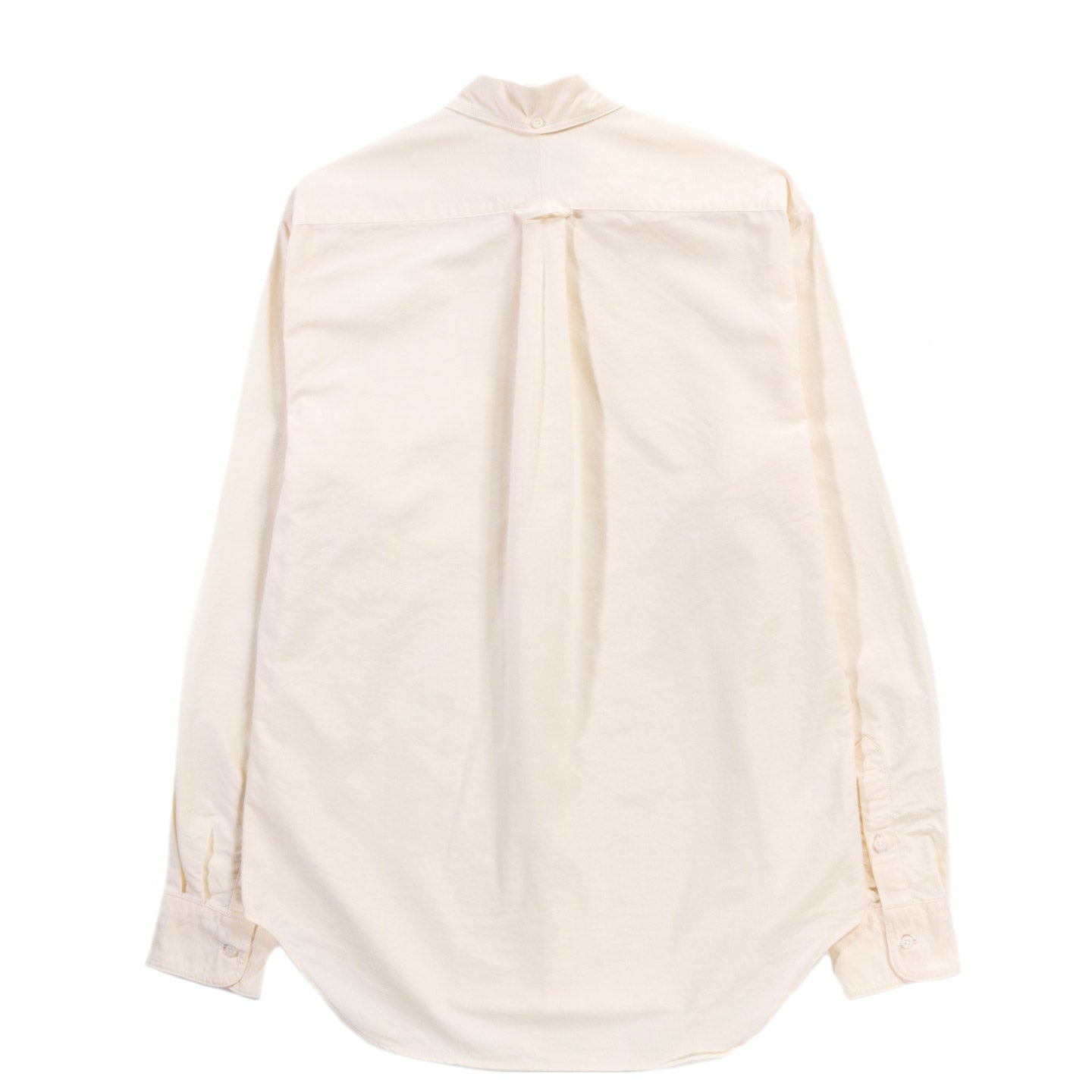 GITMAN VINTAGE BUTTON DOWN YELLOW COTTON OXFORD