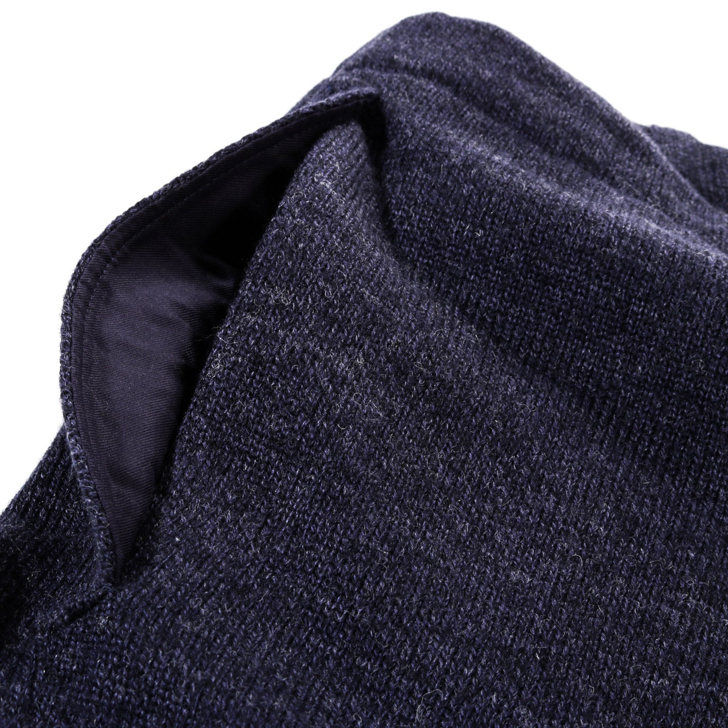 GIM CONTEXT KNITTED ARMY PANTS NAVY