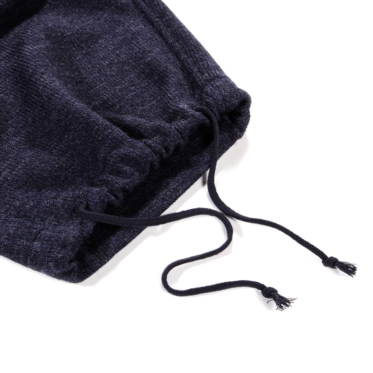 GIM CONTEXT KNITTED ARMY PANTS NAVY
