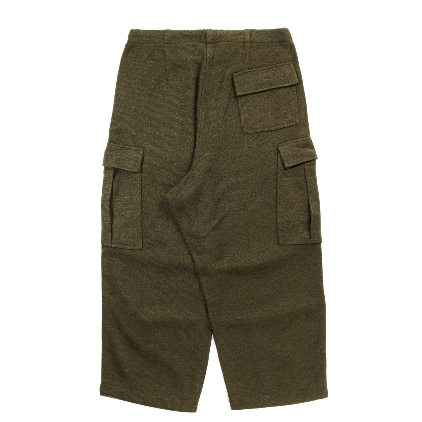 GIM CONTEXT KNITTED ARMY PANTS KHAKI