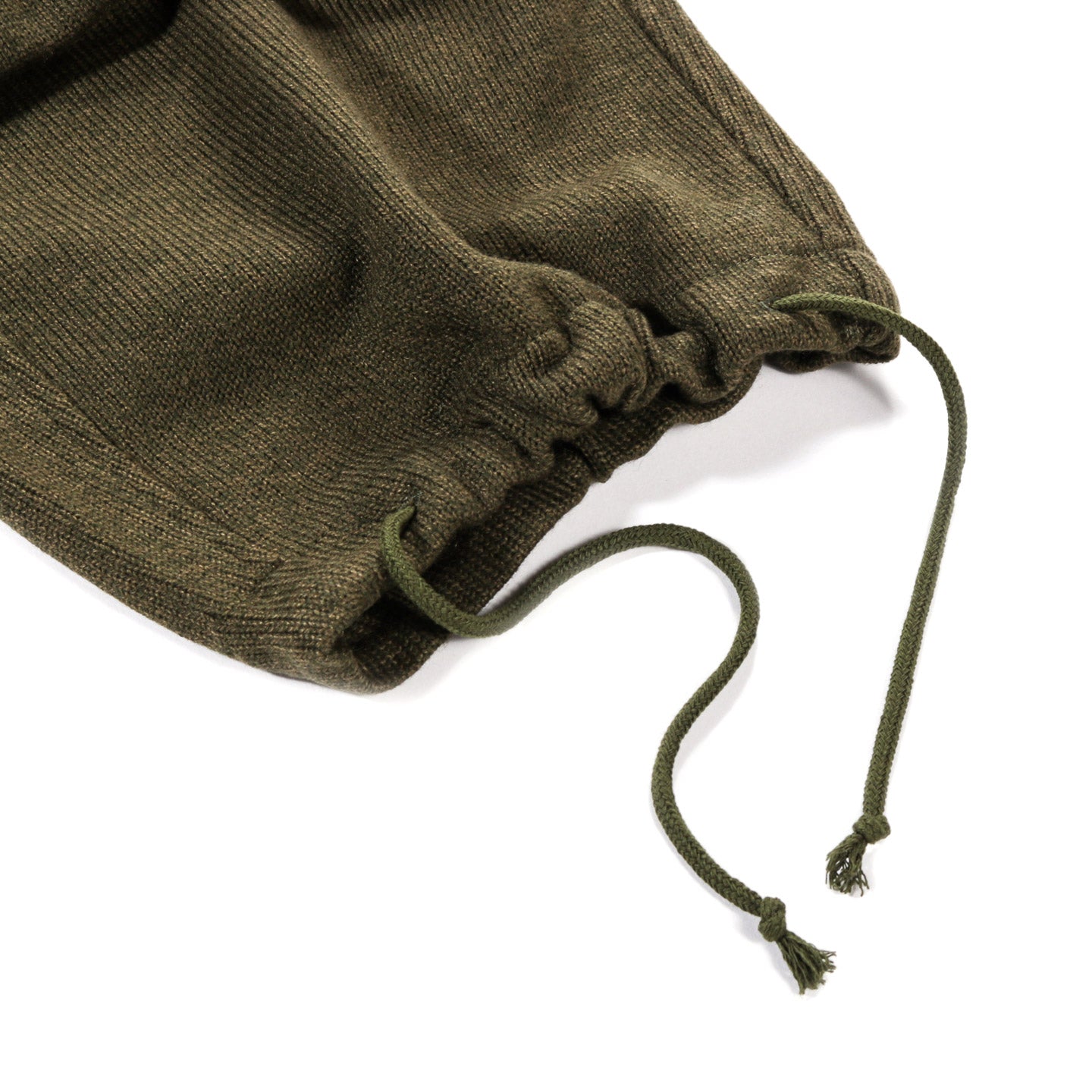 GIM CONTEXT KNITTED ARMY PANTS KHAKI