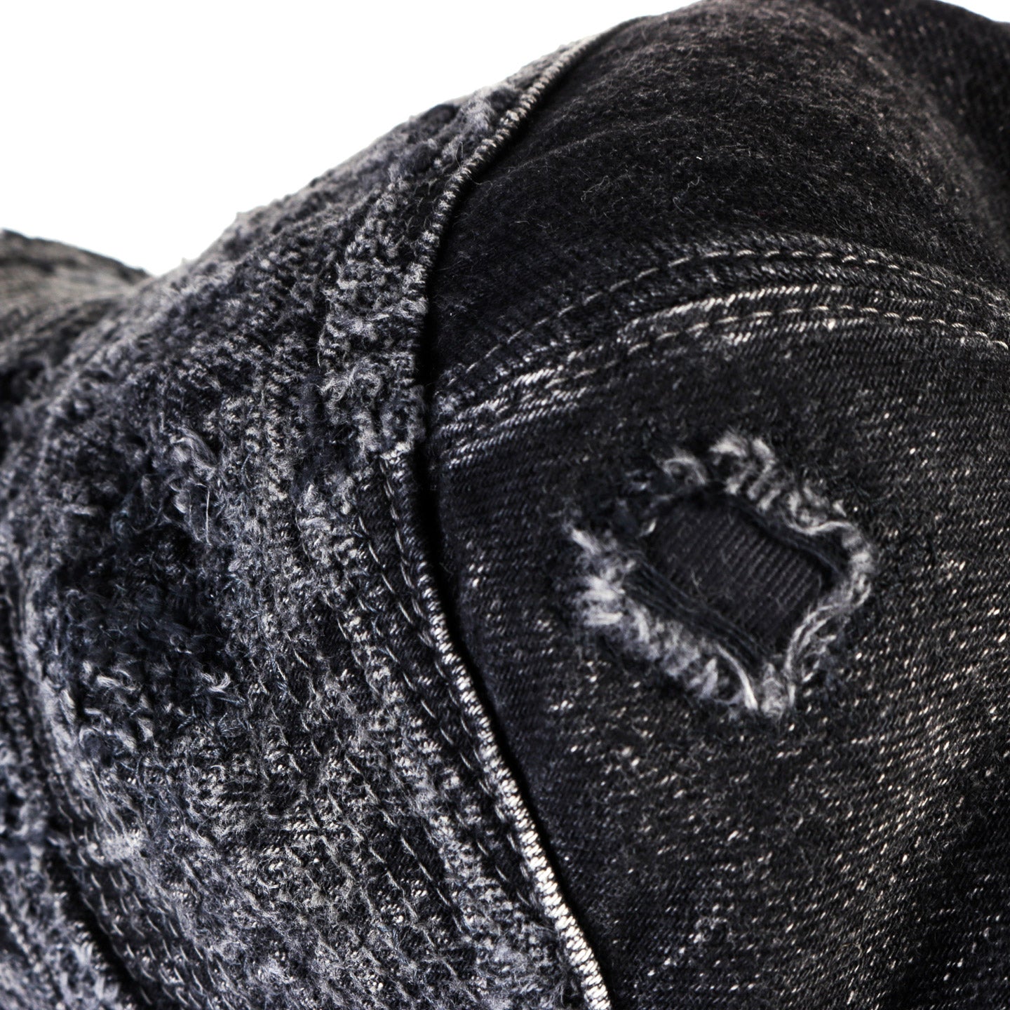 KAPITAL 11.5OZ DENIM THE OLD MAN AND THE SEA CAP CRASH