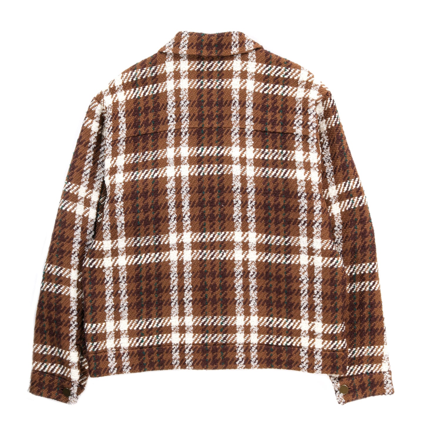 INTERNATIONAL GALLERY BEAMS G-JACKET BROWN CHECK
