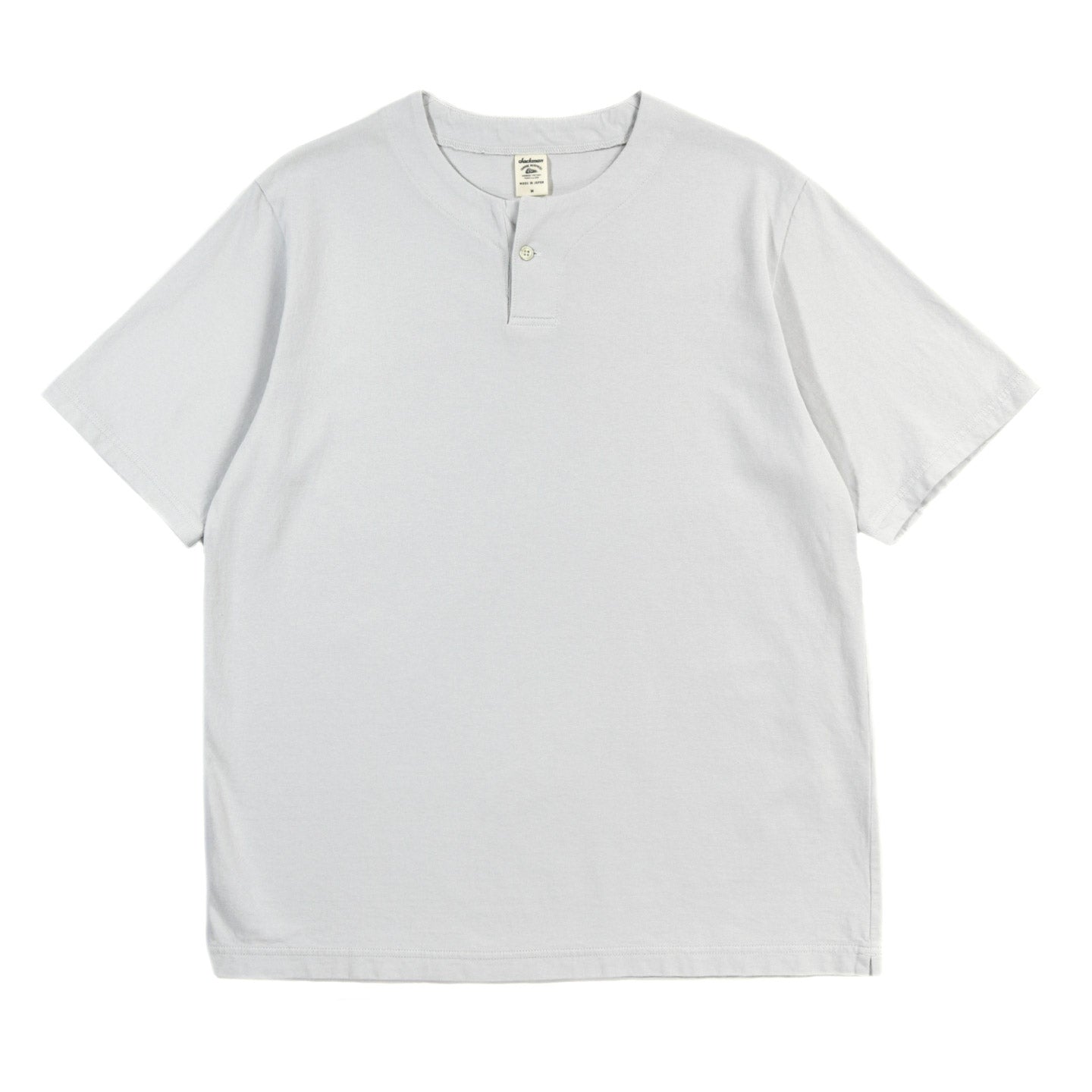 JACKMAN HENLEYNECK T-SHIRT DROP BLUE
