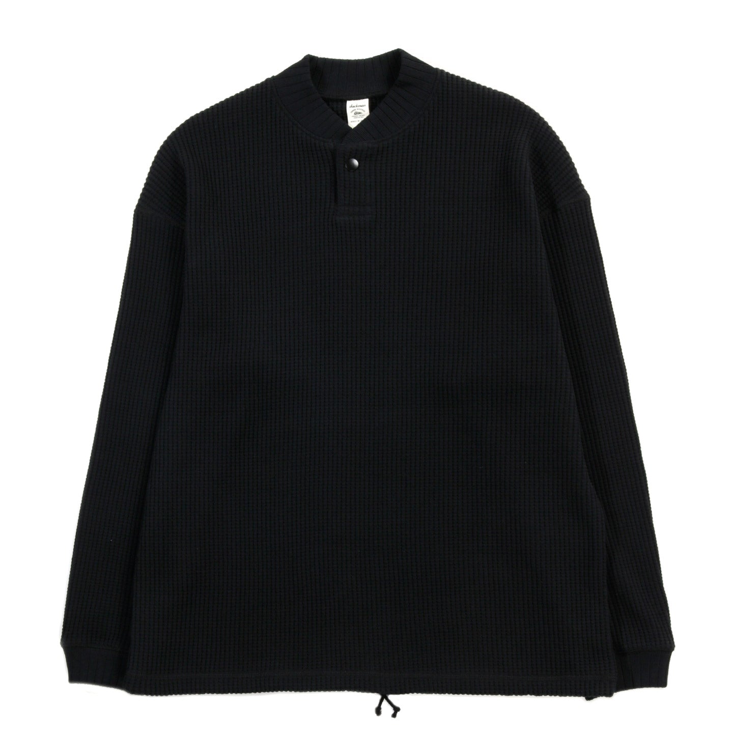 JACKMAN WAFFLE GJ NECK BLACK