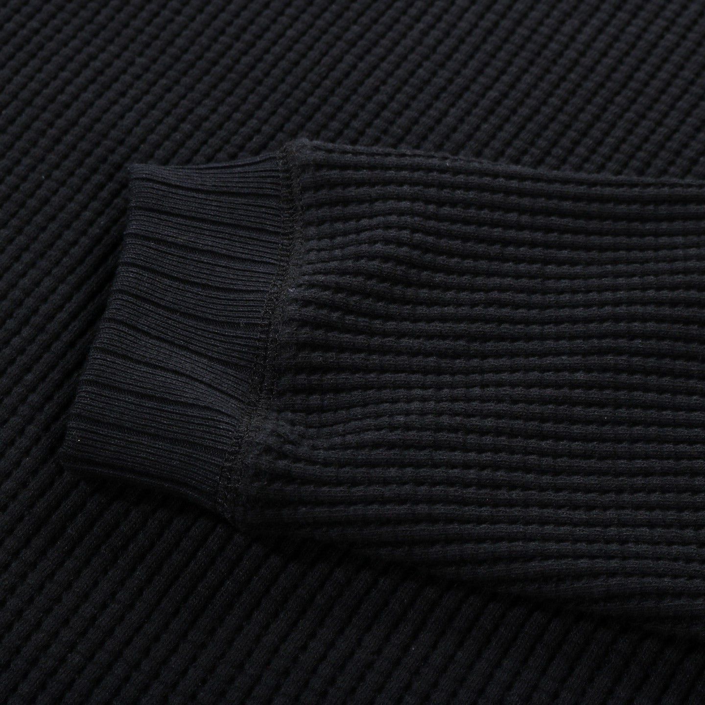 JACKMAN WAFFLE GJ NECK BLACK