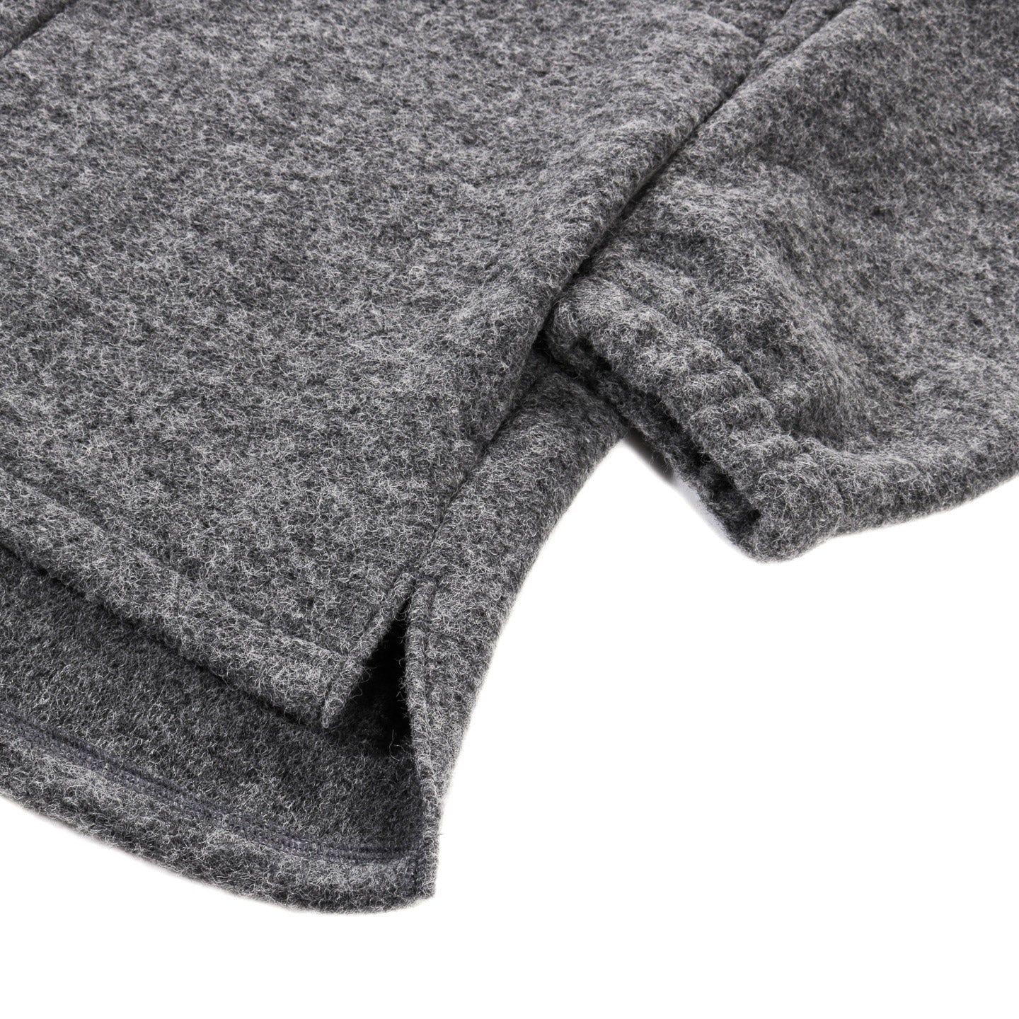 JACKMAN WOOL COACH SHIRT HEATHER CHARCOAL