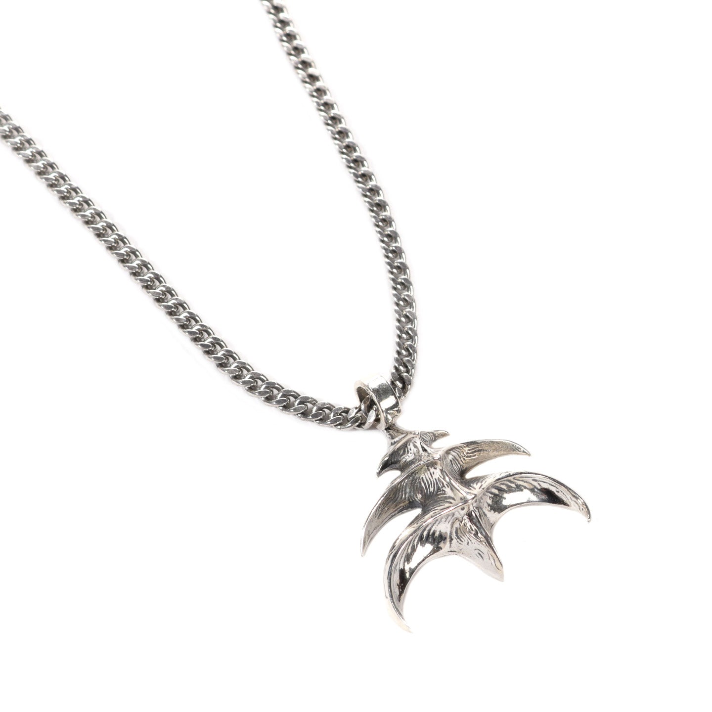 JULIAN BAST THE SHAPE PENDANT + LINK CHAIN SILVER 925
