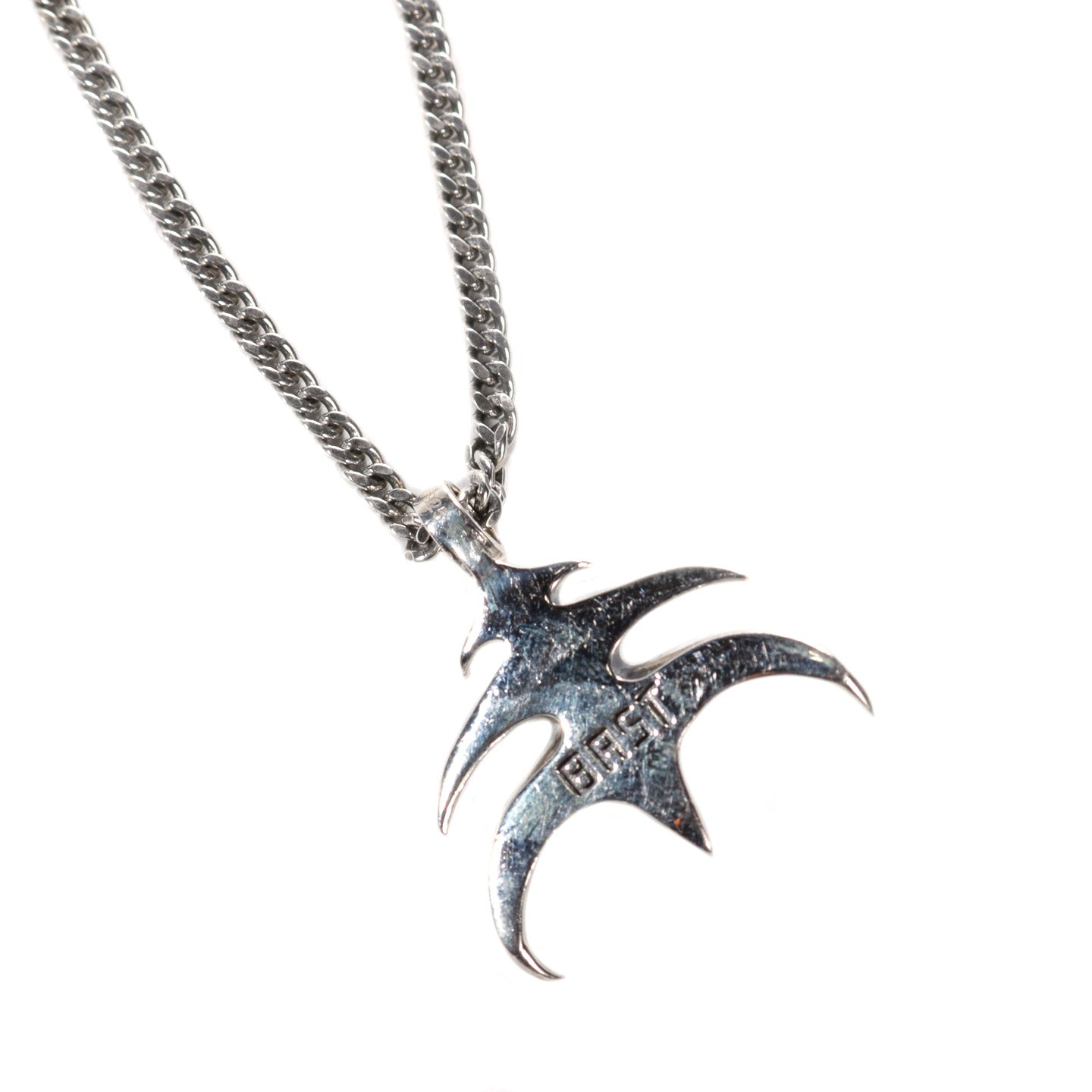 JULIAN BAST THE SHAPE PENDANT + LINK CHAIN SILVER 925