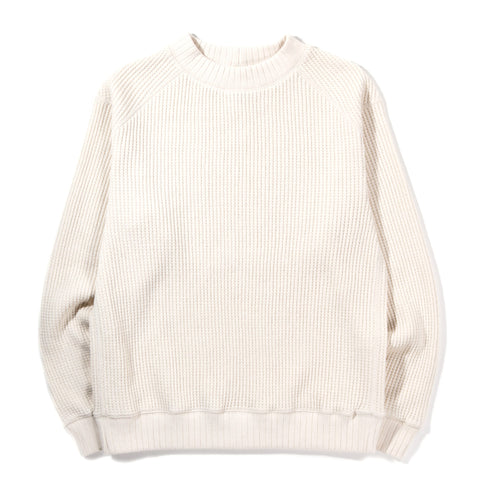 JACKMAN WAFFLE MID-NECK IVORY
