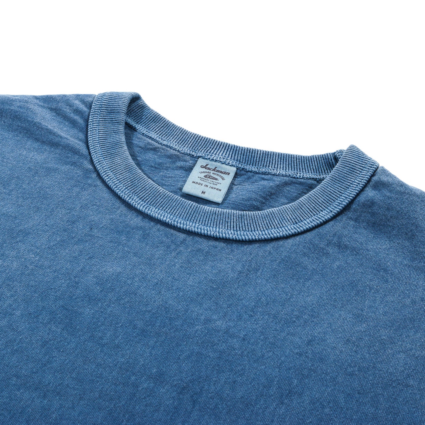 JACKMAN LEAD-OFF T-SHIRT FADE BLUE