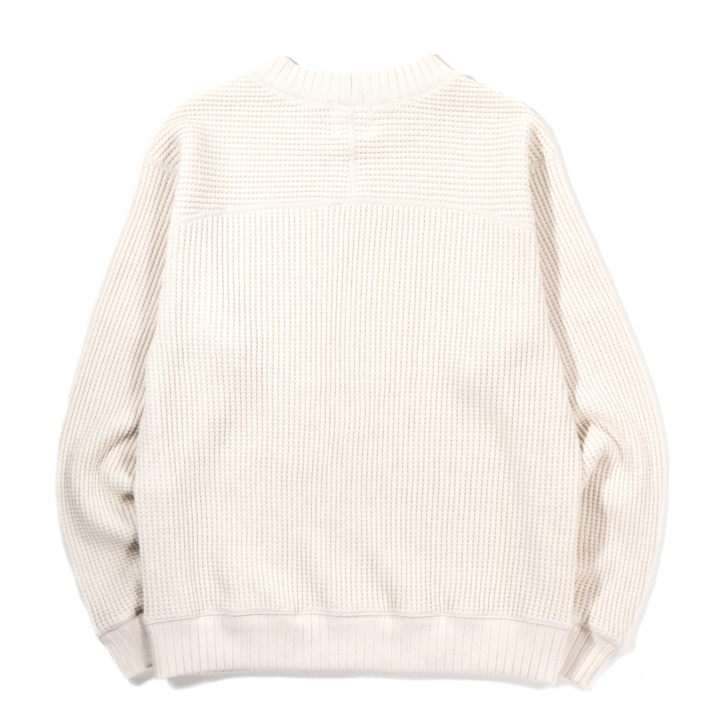 JACKMAN WAFFLE MID-NECK IVORY