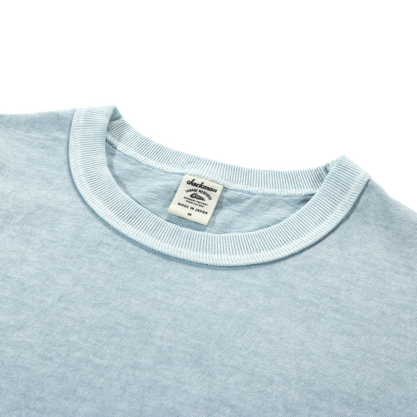JACKMAN LEAD-OFF T-SHIRT FADE SAXE