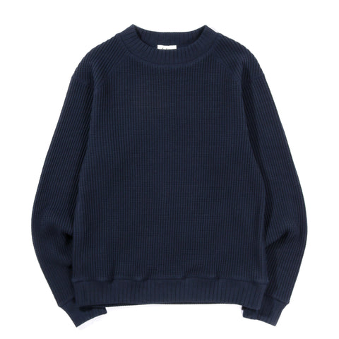 JACKMAN WAFFLE MID-NECK DARK NAVY