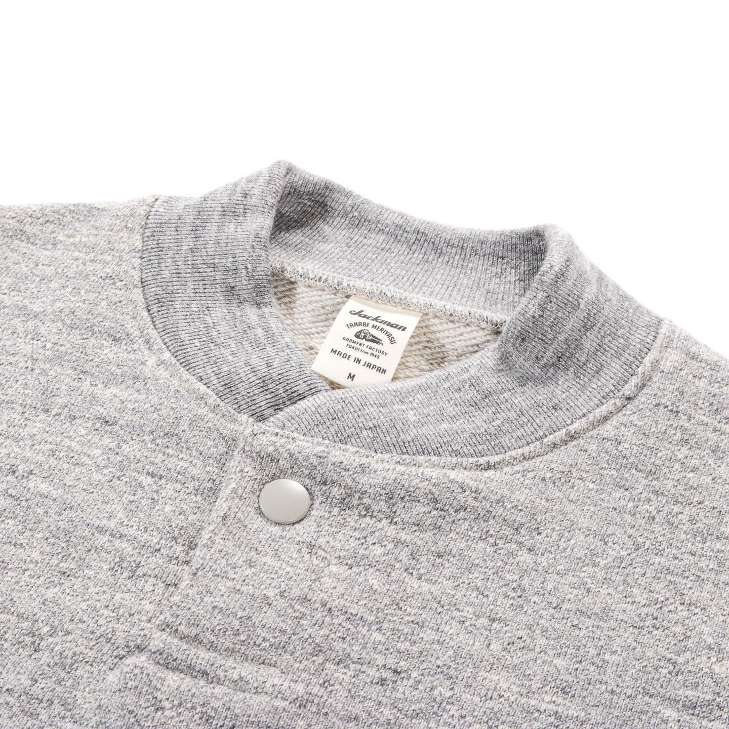 JACKMAN GG SWEAT GJ NECK HEATHER GREY