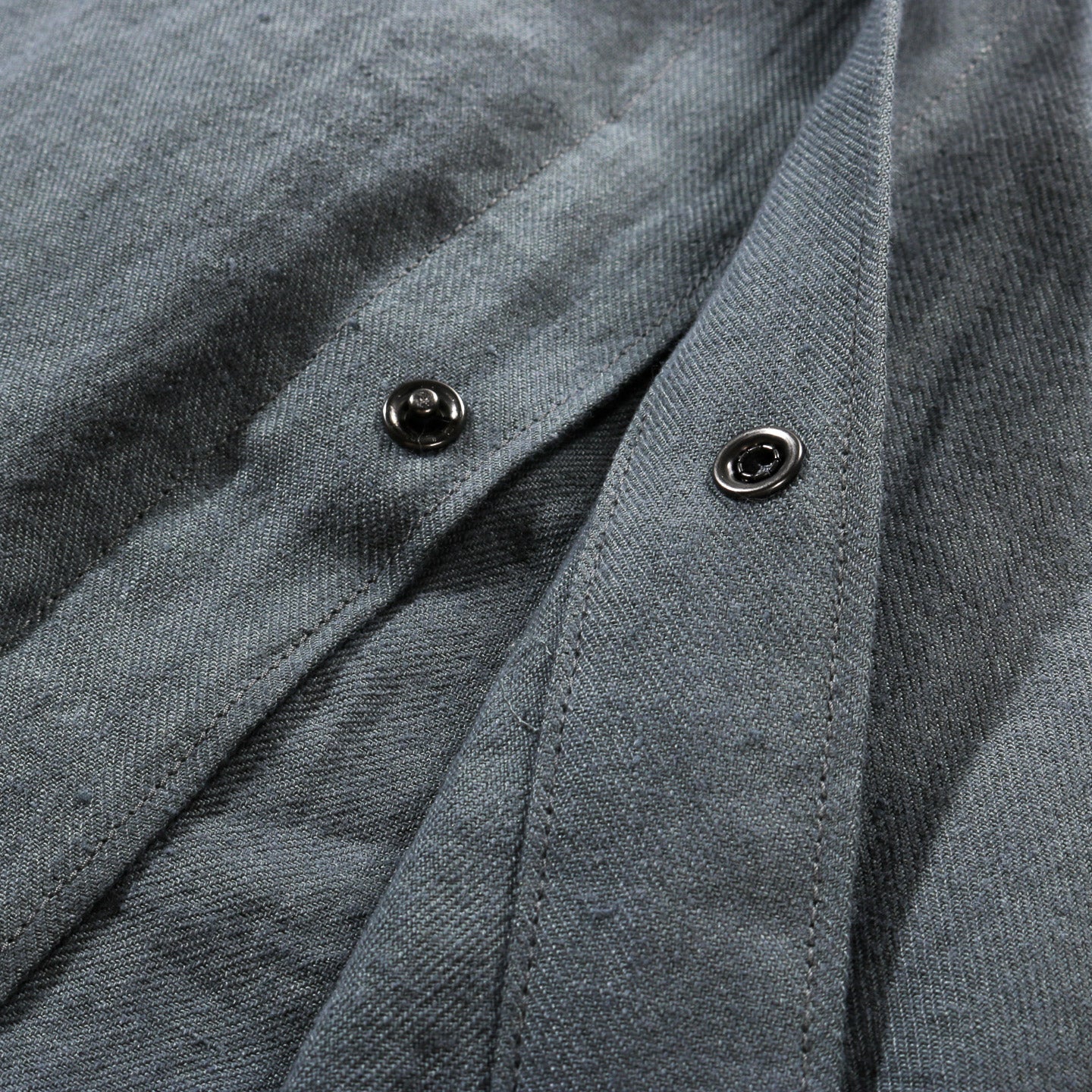 JACKMAN LINEN TWILL COACH SHIRT JACKET SMOKY IVY