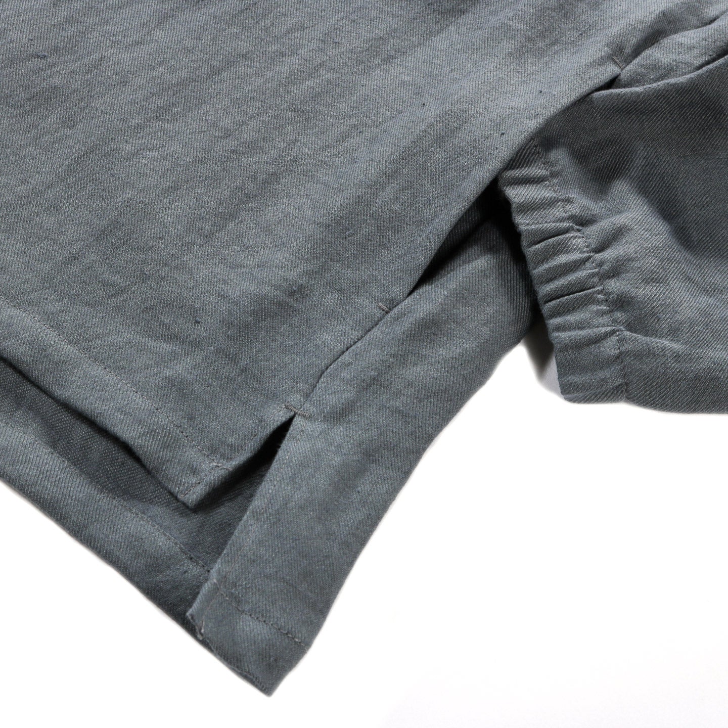 JACKMAN LINEN TWILL COACH SHIRT JACKET SMOKY IVY