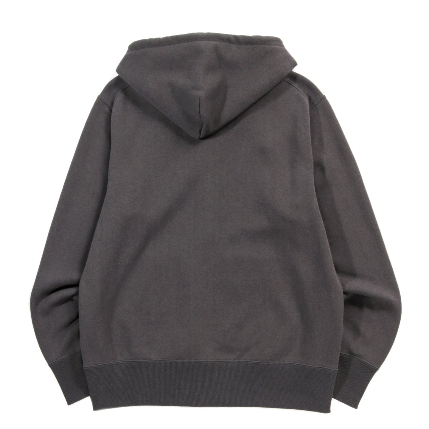 JACKMAN BIG LOOP AFTER HOOD ZIP HOODIE DARK GRAY
