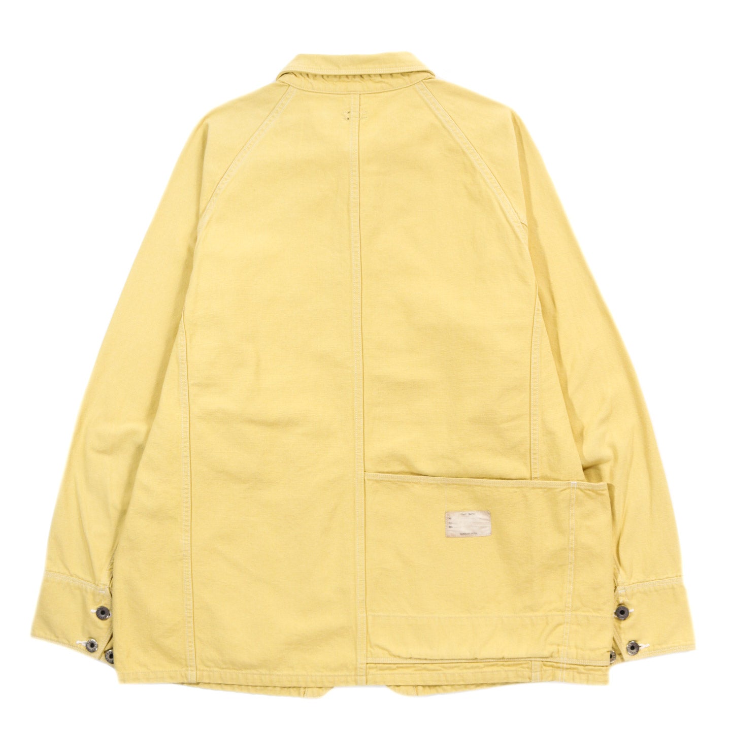 KAPITAL CANVAS CACTUS COVERALL SUNFADE YELLOW